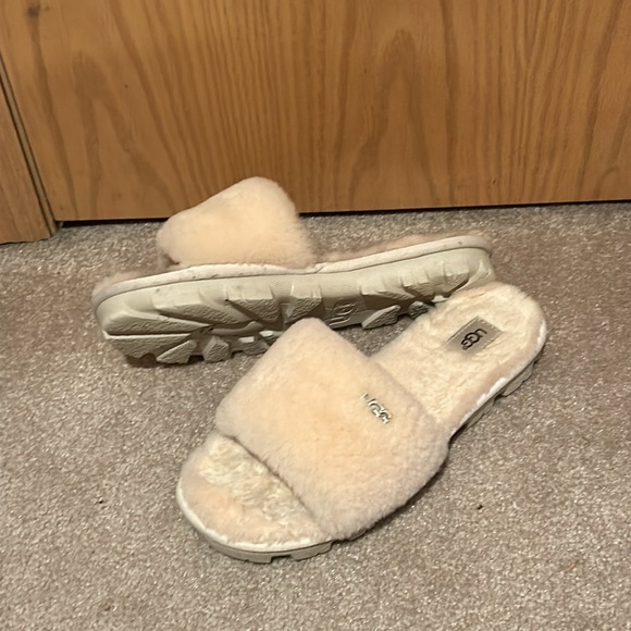 Ugg Cozette Womens Slippers - Cream/Slides - Picture 4 of 8